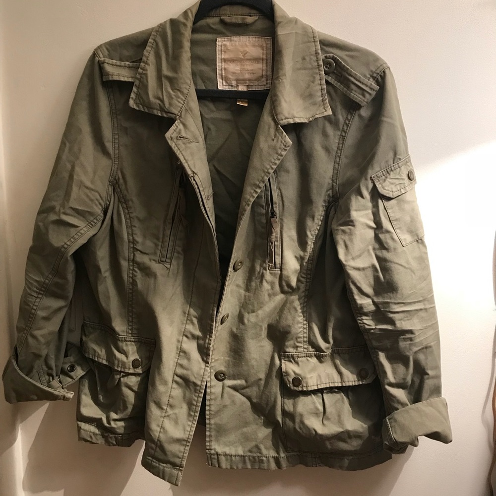 Green Army Jacket